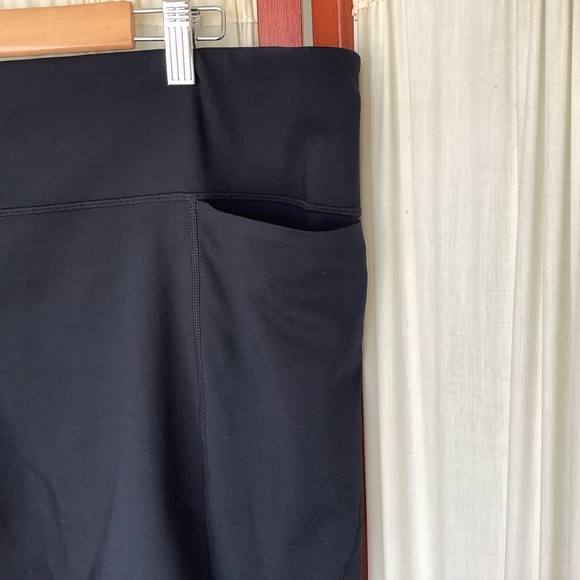 Zella Womans Black Yoga Pants Athleisure High Waist Deep Pockets Size 3X - Picture 4 of 6